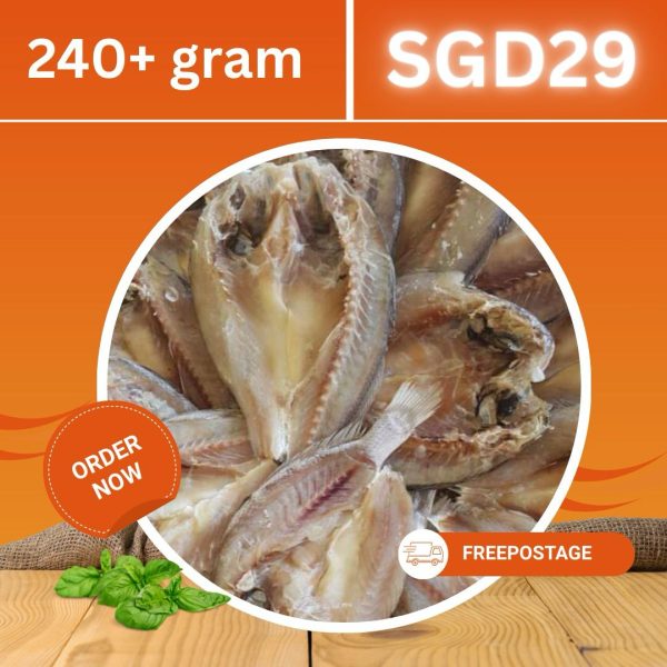 IKAN MASIN GELAMA (240+ GRAM)